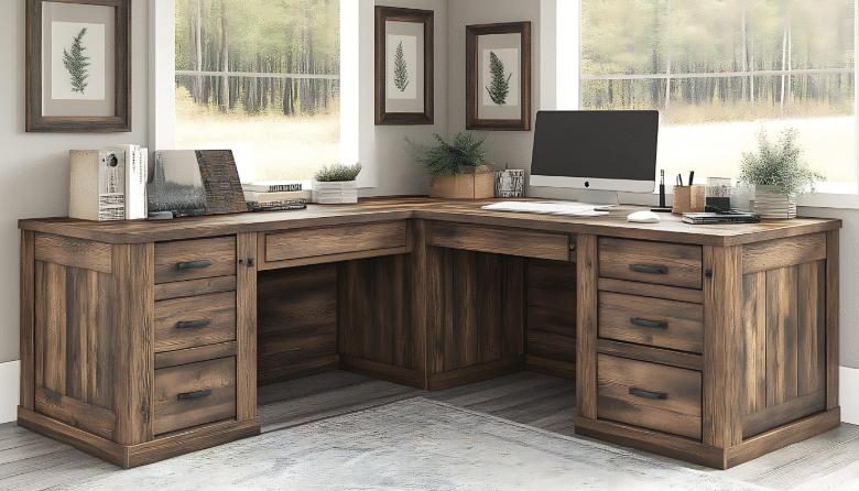 Design Inspiration: L-Shape Desks for Home and Office