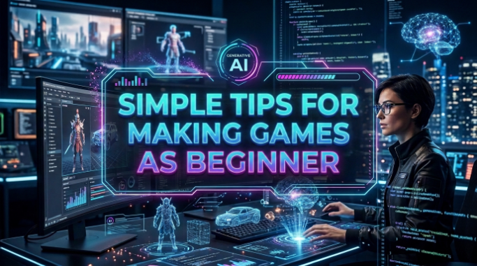 Simple Tips for Making Games as Beginner